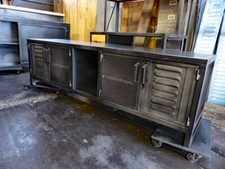 Meuble TV tout métal design industriel