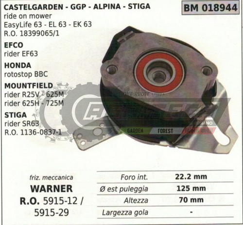 Embrayage mécanique warner - embrayage,