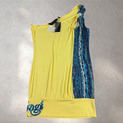 Coogi one shoulder - shoulder, dress