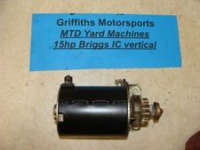 YARD-MACHINES MTD Briggs Stratton IC 15hp lawn mower electric starter motor