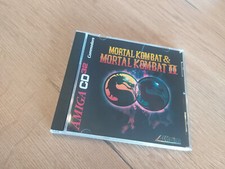 Mortal Kombat 1 + 2 Amiga CD32 inédit! Repro Boitier et disque Commodore CD 32