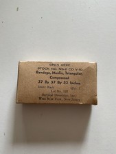US WW2 TRIANGULAR BANDAGE