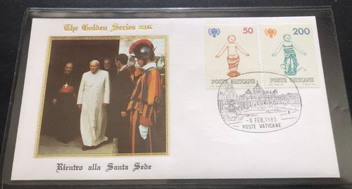 Fdc vatican pope john - pope,