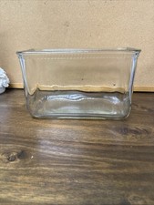 2 Antique Glass Battery Box -