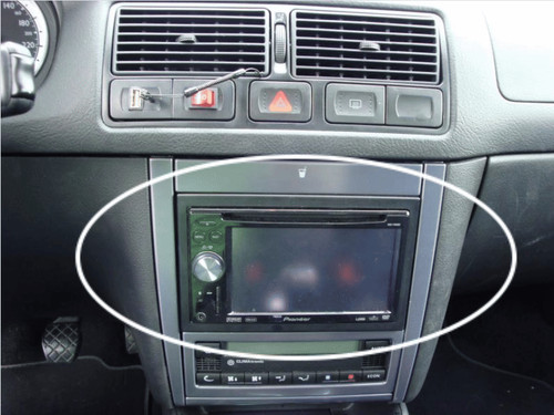 Façade autoradio 2din pour - autoradio,