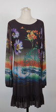 DESIGUAL DRESS DRESS WOMEN SIZE  XL SHORT WOMAN CASUAL VINTAGE DRESS