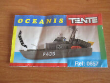 OCEANIS TENT: REF 0657: DIFFICULT PATROL BOAT P 435 WITH INSTRUCTIONS