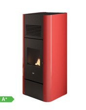 Poêle à granulés canalisable 15,4 KW chauffage à pellets canalisation cheminé...