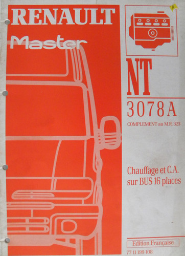 Manuel atelier renault - manuel, d'atelier