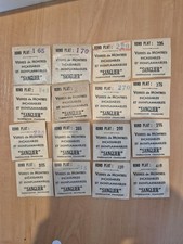 lot de 16 verres rond plats de montres anciennes Sanglier horloger horlogerie