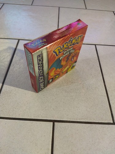 Boîte vide pokemon rouge - boÎte,