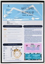 Place concert Katy Perry The Lifetimes Tour Accor Arena le 4 novembre