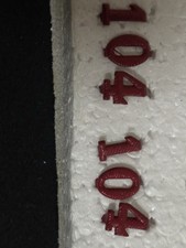 Chiffres Métal Képi