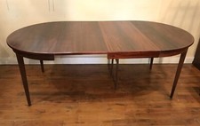 Table ronde Scandinave en teck