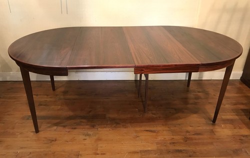Table ronde scandinave teck - table, en