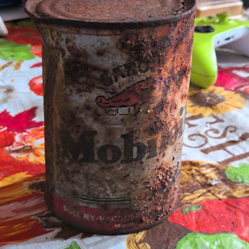 Mobil vintage metal - mobil,