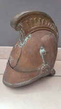 Casque 1848 Modifié 1852  Sapeur Pompier sans nom de ville . Pur jus de grenier 