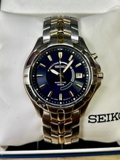 Seiko Kinetic Blue