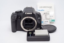 Reflex numérique CANON EOS 500D DSLR Boitier Nu + BOUCHON/BATTERIE/CHARGEUR