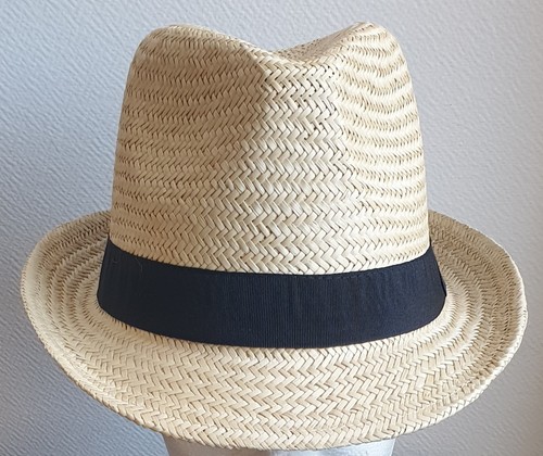 Chapeau paille naturelle - chapeau,