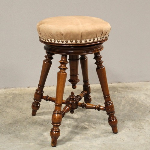 Tabouret piano noyer - tabouret, de