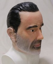 Negan Masque Latex Complet Tête Zombie Dead Réaliste Bd Moulante Déguisement