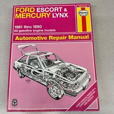 Haynes Automotive Repair Manuel 36016 Ford Escort & Mercury Lynx 1981-1990