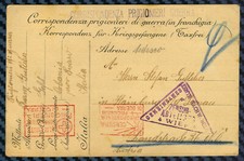 WW1 - CP d'un prisonnier de