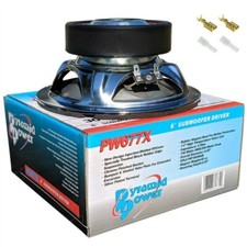 1 PYRAMID PW677X Caisson de Basse 6,5 " à Partir 150 Watts RMS 4 Ohm Auto +