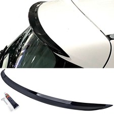 Spoiler De Toit Noir Brillant