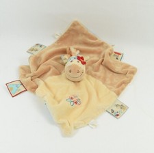 Doudou plat cheval NOUKIE'S Kaya et Pinto indien marron 29 cm (MO8588)