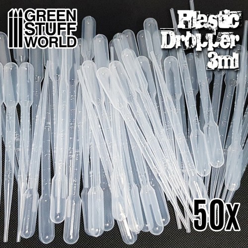 50x pipettes longues graduées - longues,