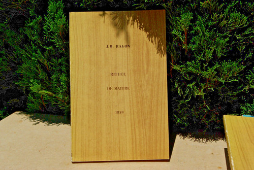 Ragon rituel de maitre - j.m.,