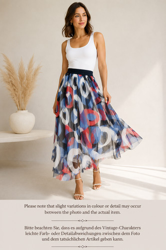 Maxi jupe midi tulle - en, maille