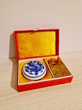 Kit Tampon Prénom "Stéphanie" - Art Chinois - Porcelaine - Pierre Sculpté