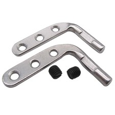 2 JEU D'OEILLETS À FILETAGE À TROIS TROUS ET DE VIS POUR JUKI DDL555, LU-562, LU