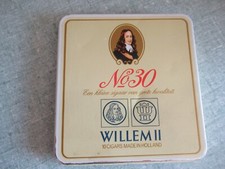 BOITE METAL ANCIENNE : CIGARES CIGARS SIGAAR N° 30 WILLEM II - HOLLANDE