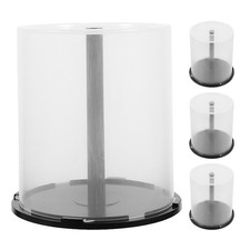  4 Pcs Rangement Dvd Conteneur