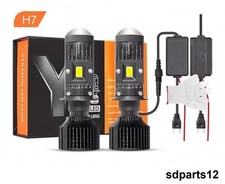 2 Ampoules H7 Y10 LED avec