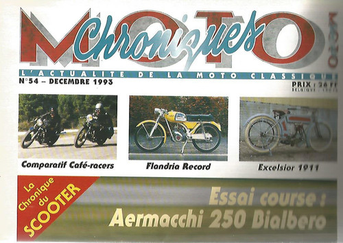 Chroniques moto 54 - chroniques, n°54