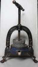 presse agrume à vis ancien en