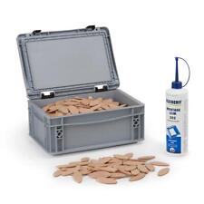 Chevilles Plates 20 10 0 Avec Colle Comme Lamello pour Menuisier de Biscuit En