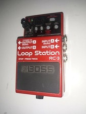 Boss RC-3 Loop Station Guitar Effects Pedal Red 