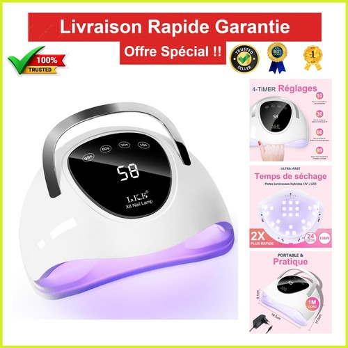 Lampe ongles gel 108w - lampe,