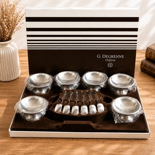 Coffret degrenne orfèvre 6 - g.,