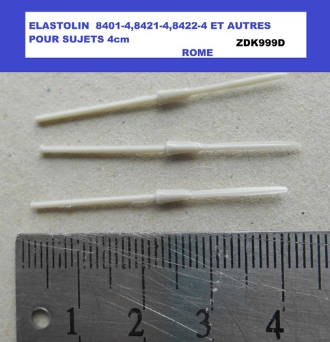 Elastolin 4cm copies resine - ,