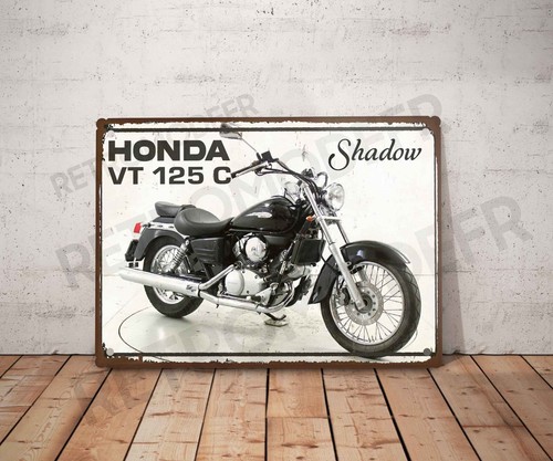 Plaque métal vintage honda - plaque,