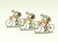 Tour de France Alu Cofalu 1/32 - Cyclist Riders: Lot of 3 Team France