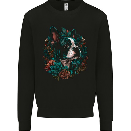 Chien boston terrier hommes - chien,