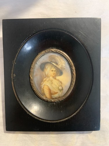 Peinture miniature ancienne - peinture,